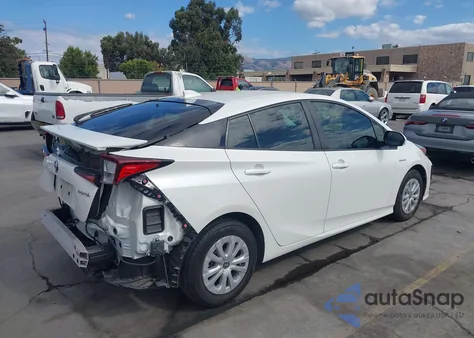 2020 Toyota Prius Le из США, поврежденный, VIN JTDKARFU6L3120442